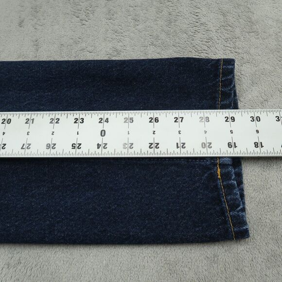 Vintage Old Navy Jeans Womens Size 8 Blue Starlite Mid Rise Straight Button Fly - Picture 4 of 16